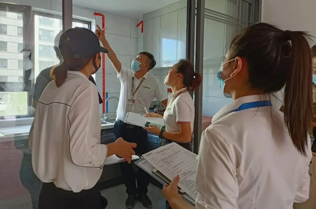 昌禾裝飾【中海悅府】工地聯檢丨鏡頭紀實，讓每個工地都禁得住考驗！
