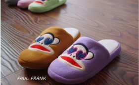 2012新款大嘴猴舒棉絨牛筋底家居拖鞋 時(shí)尚、舒適與性價(jià)比的完美結(jié)合